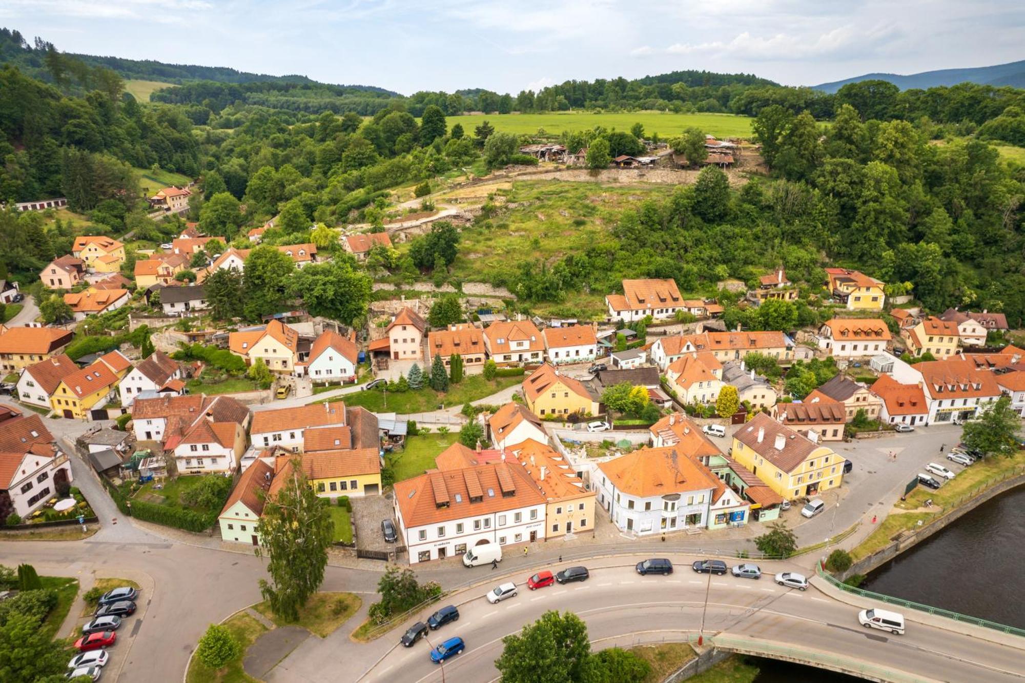 Penzion Golden Crown Czeski Krumlow Zewnętrze zdjęcie